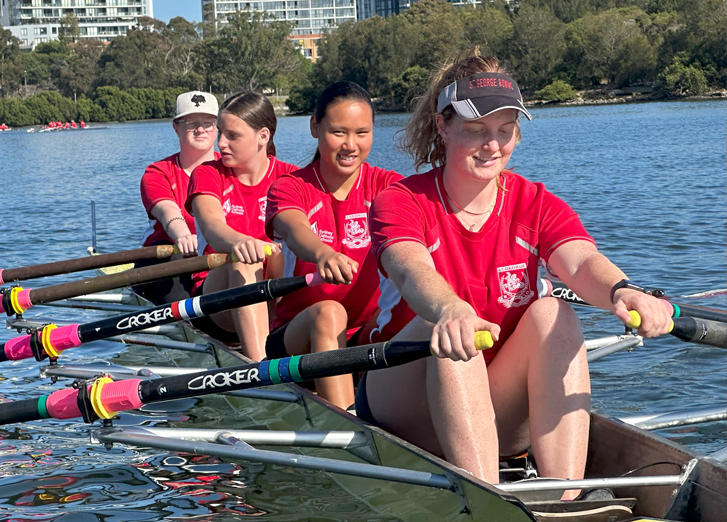 rowing